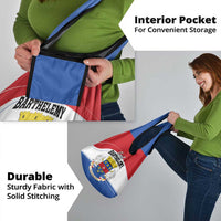 Saint Barthelemy Grocery Bag Ouanalao Coat of Arms