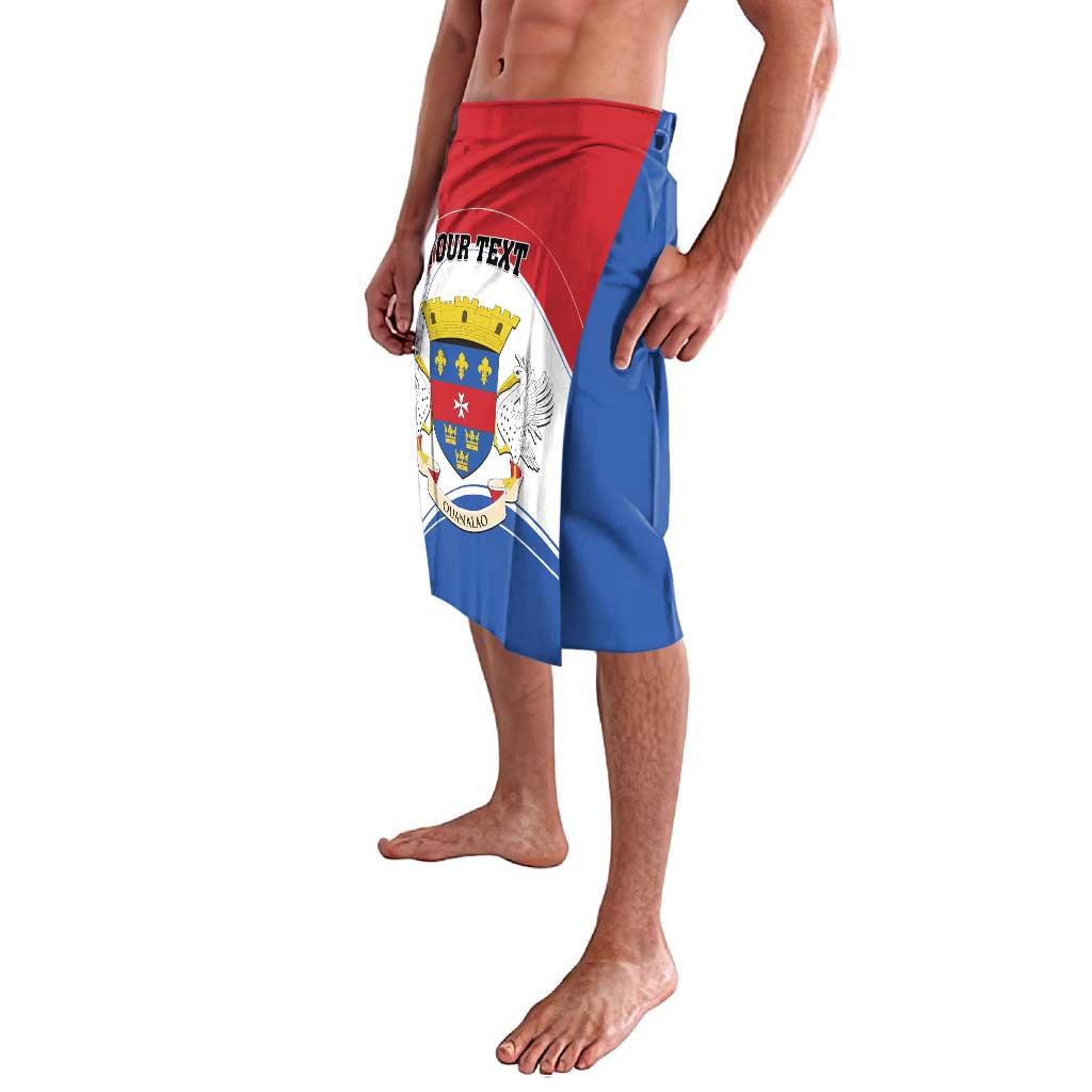 Personalised Saint Barthelemy Lavalava Ouanalao Coat of Arms