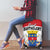 Saint Barthelemy Luggage Cover Ouanalao Coat of Arms