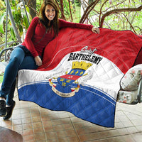 Saint Barthelemy Quilt Ouanalao Coat of Arms