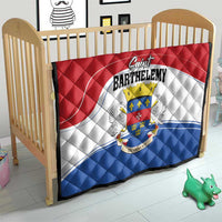 Saint Barthelemy Quilt Ouanalao Coat of Arms