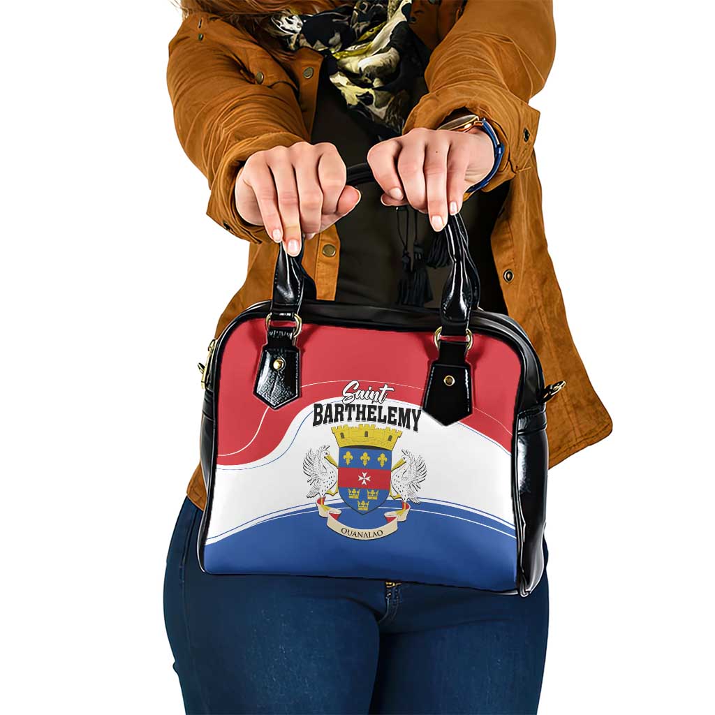 Saint Barthelemy Shoulder Handbag Ouanalao Coat of Arms