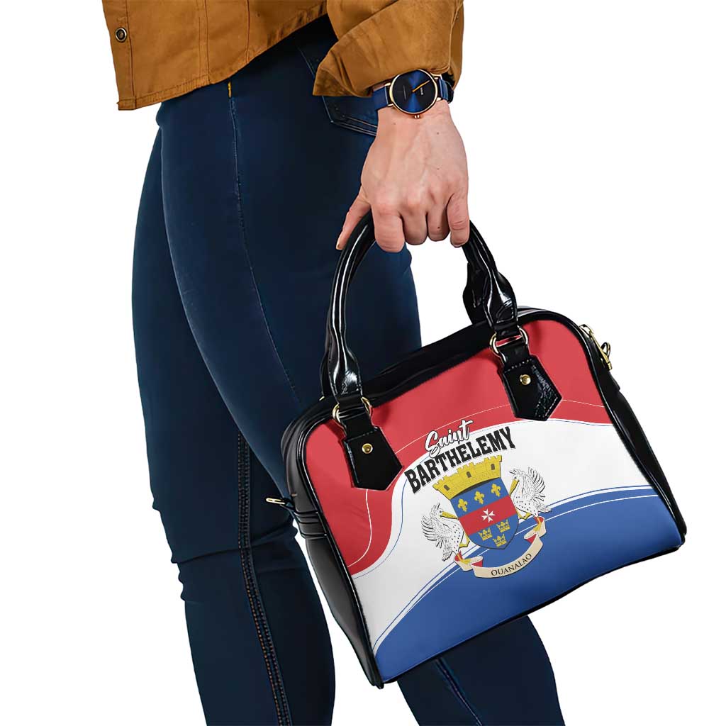 Saint Barthelemy Shoulder Handbag Ouanalao Coat of Arms