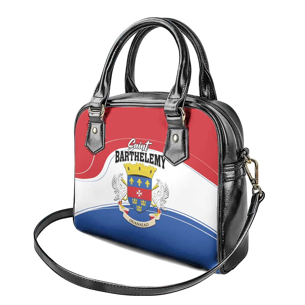 Saint Barthelemy Shoulder Handbag Ouanalao Coat of Arms