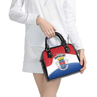 Saint Barthelemy Shoulder Handbag Ouanalao Coat of Arms