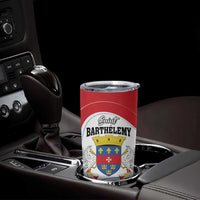 Personalised Saint Barthelemy Tumbler Cup Ouanalao Coat Of Arms