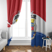 Saint Barthelemy Window Curtain Ouanalao Coat of Arms