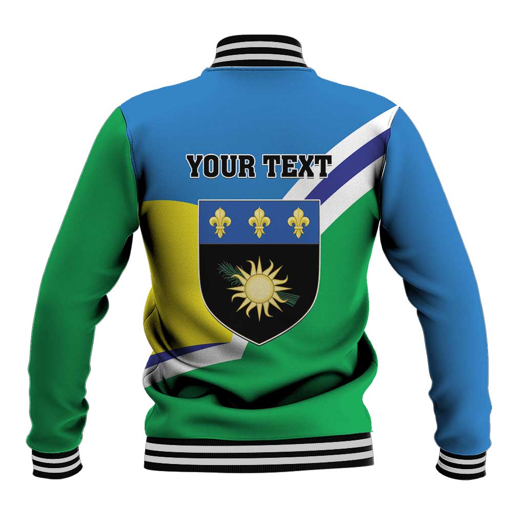 Personalised Guadeloupe Baseball Jacket Gwadloup Simple Style