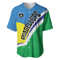 Personalised Guadeloupe Baseball Jersey Gwadloup Simple Style