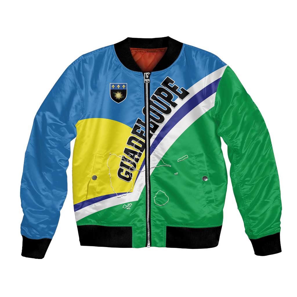Personalised Guadeloupe Bomber Jacket Gwadloup Simple Style