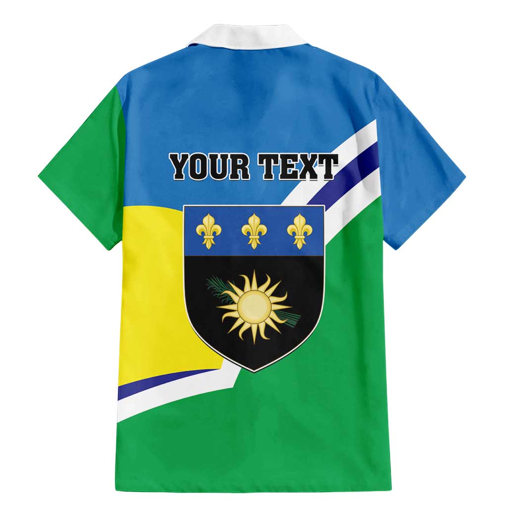 Personalised Guadeloupe Family Matching Mermaid Dress and Hawaiian Shirt Gwadloup Simple Style