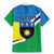 Personalised Guadeloupe Family Matching Mermaid Dress and Hawaiian Shirt Gwadloup Simple Style