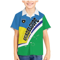 Personalised Guadeloupe Family Matching Mermaid Dress and Hawaiian Shirt Gwadloup Simple Style