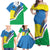 Personalised Guadeloupe Family Matching Off Shoulder Maxi Dress and Hawaiian Shirt Gwadloup Simple Style