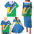 Personalised Guadeloupe Family Matching Puletasi and Hawaiian Shirt Gwadloup Simple Style