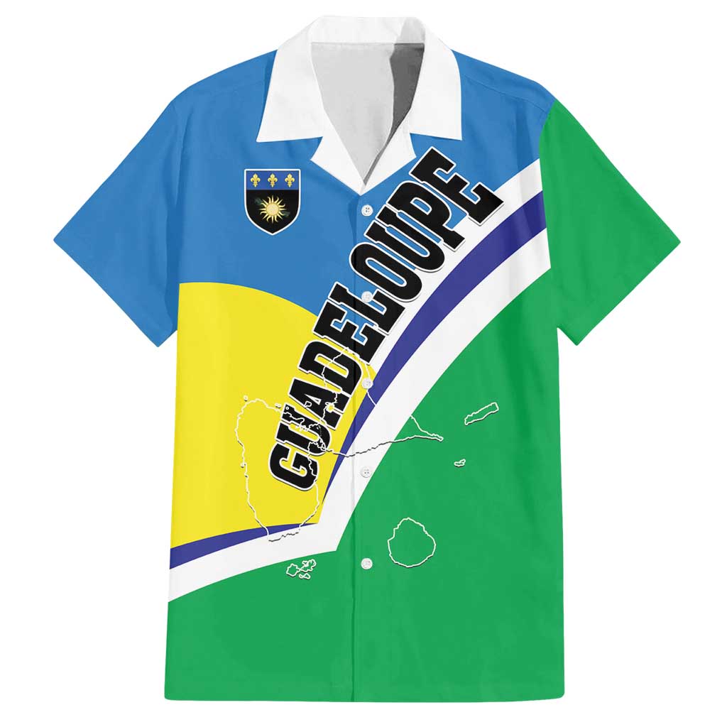 Personalised Guadeloupe Family Matching Puletasi and Hawaiian Shirt Gwadloup Simple Style