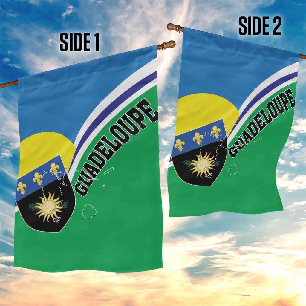 Guadeloupe Garden Flag Gwadloup Simple Style