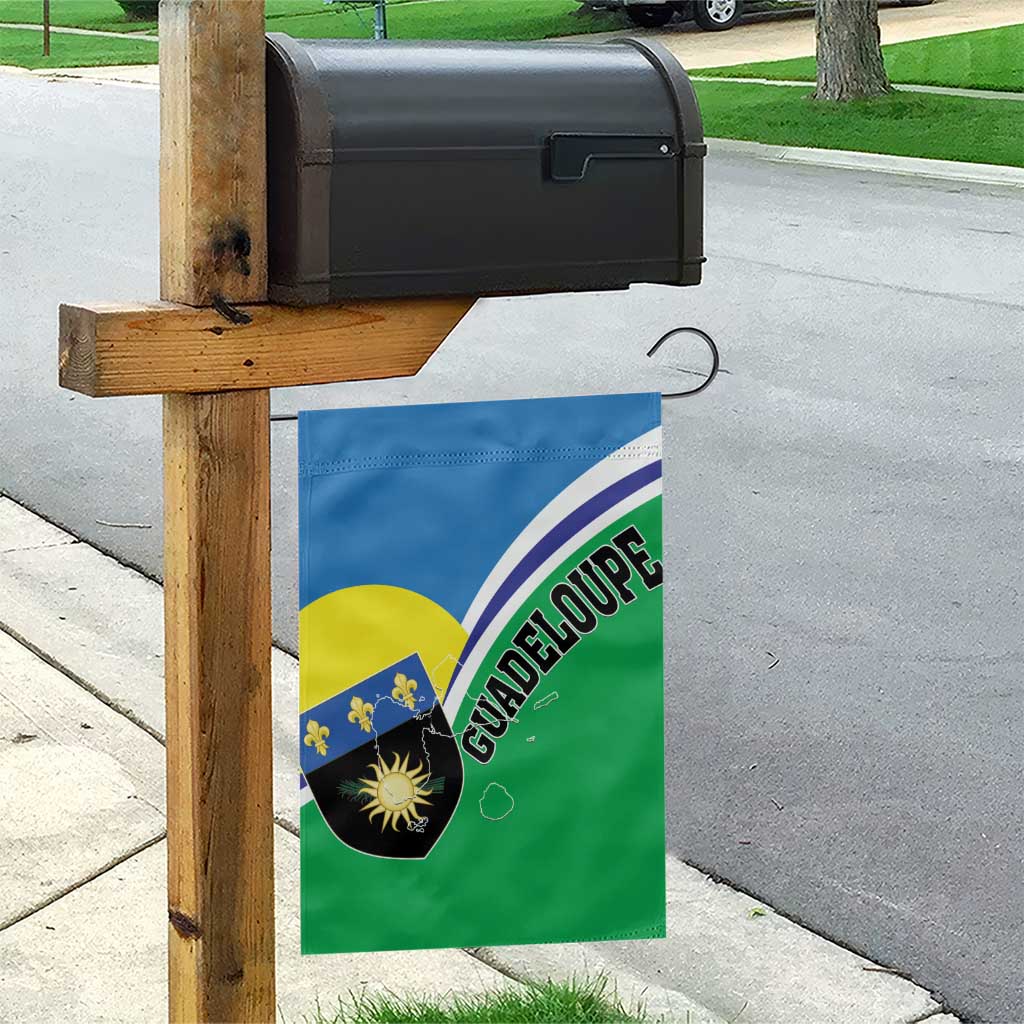 Guadeloupe Garden Flag Gwadloup Simple Style