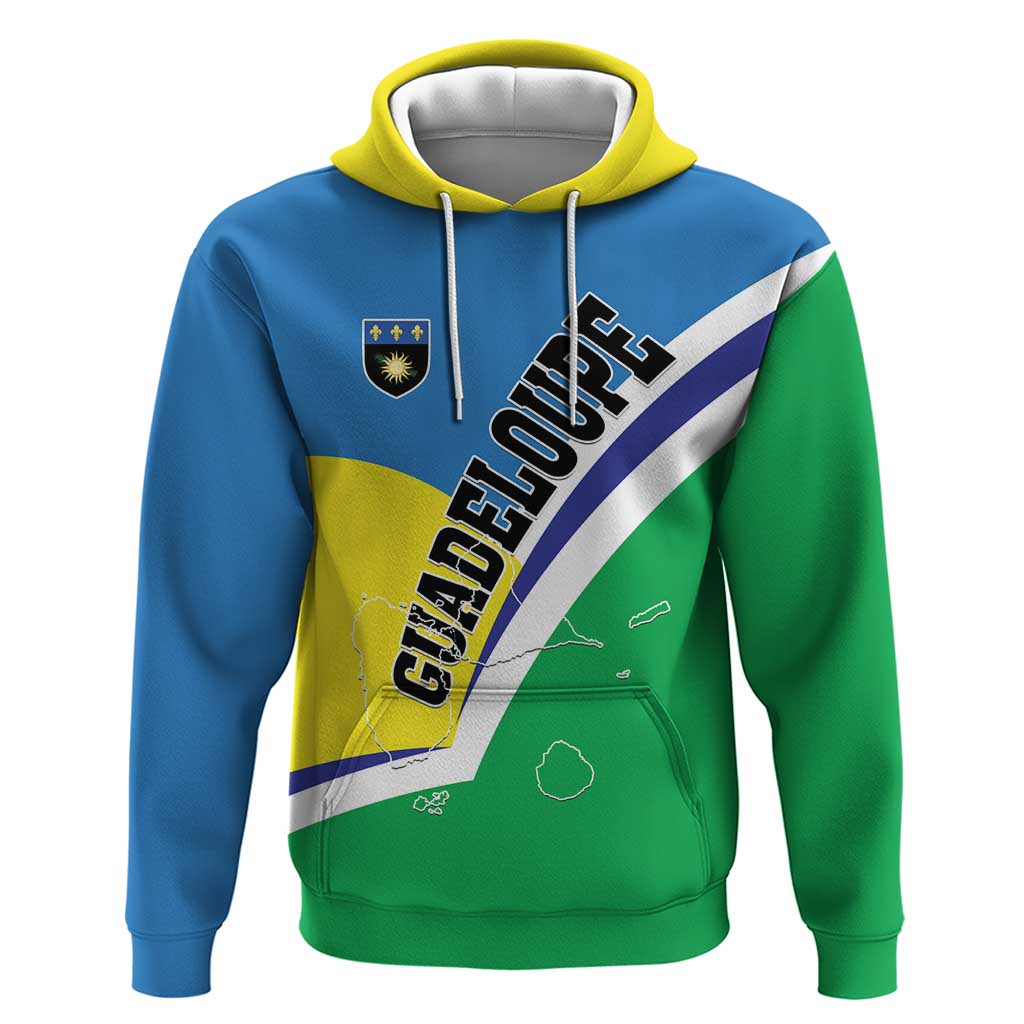 Personalised Guadeloupe Hoodie Gwadloup Simple Style