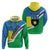 Personalised Guadeloupe Hoodie Gwadloup Simple Style
