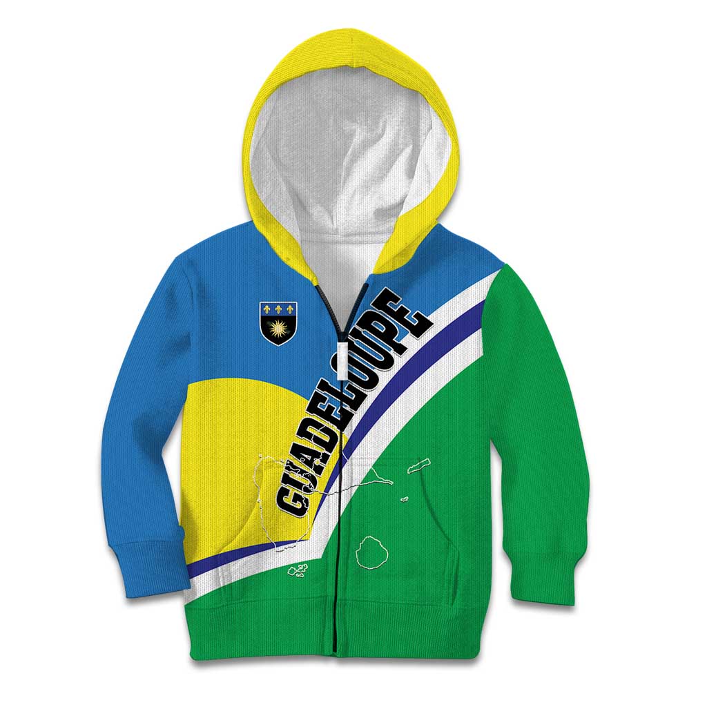 Personalised Guadeloupe Kid Hoodie Gwadloup Simple Style