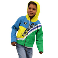 Personalised Guadeloupe Kid Hoodie Gwadloup Simple Style