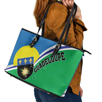 Guadeloupe Leather Tote Bag Gwadloup Simple Style