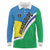 Personalised Guadeloupe Long Sleeve Polo Shirt Gwadloup Simple Style