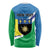 Personalised Guadeloupe Long Sleeve Shirt Gwadloup Simple Style
