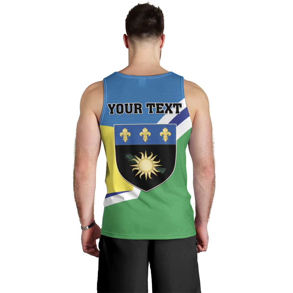 Personalised Guadeloupe Men Tank Top Gwadloup Simple Style
