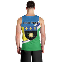 Personalised Guadeloupe Men Tank Top Gwadloup Simple Style