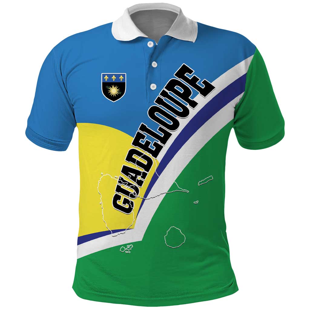 Personalised Guadeloupe Polo Shirt Gwadloup Simple Style