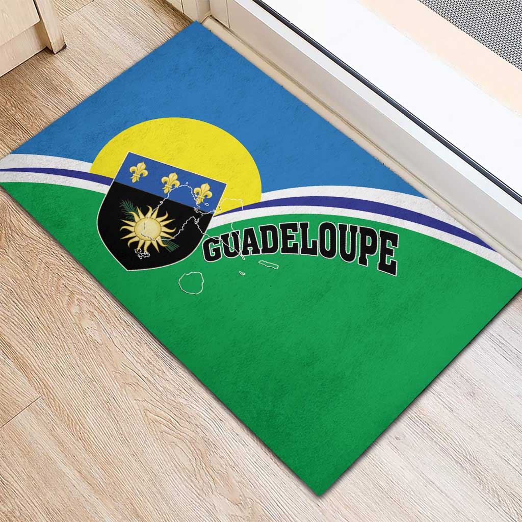 Guadeloupe Rubber Doormat Gwadloup Simple Style