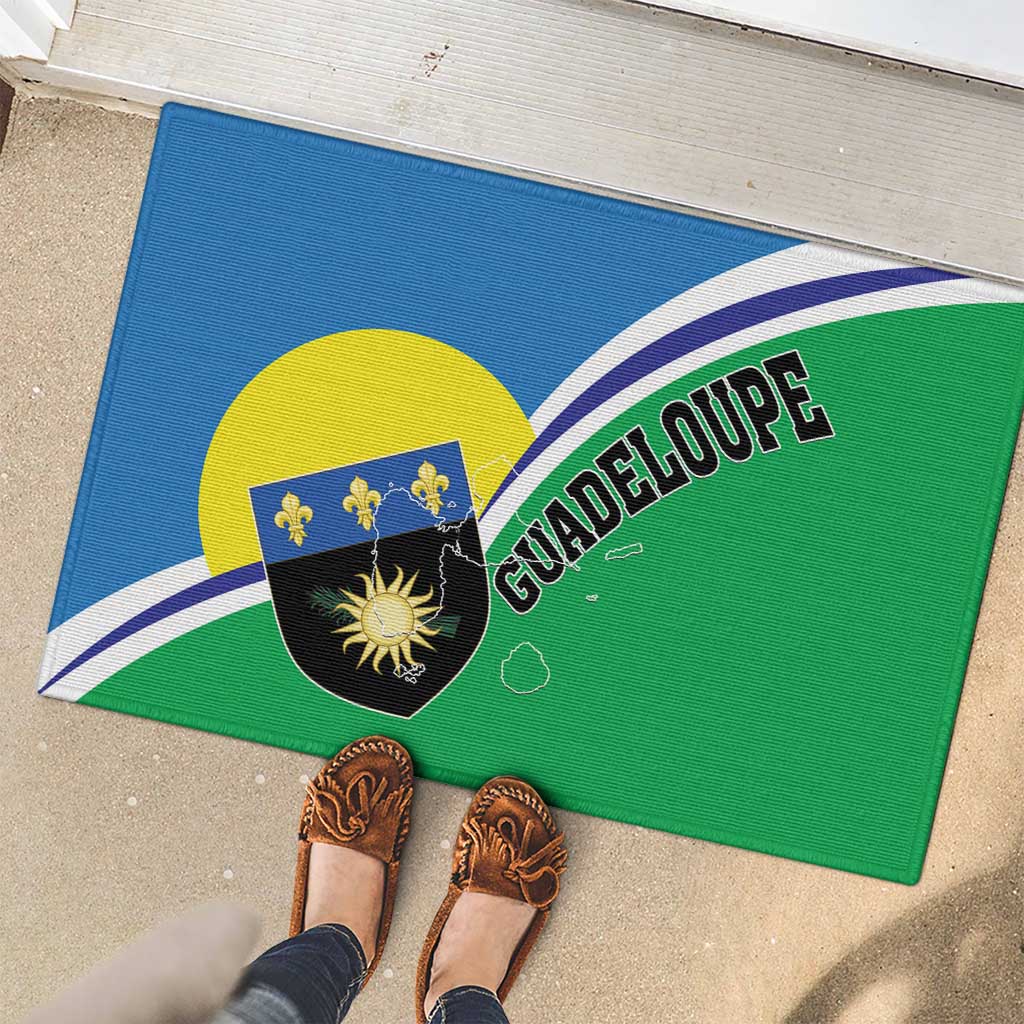 Guadeloupe Rubber Doormat Gwadloup Simple Style