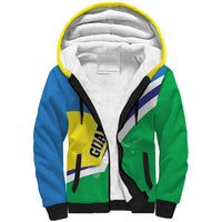 Personalised Guadeloupe Sherpa Hoodie Gwadloup Simple Style