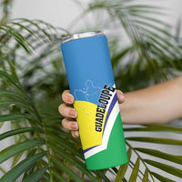 Personalised Guadeloupe Skinny Tumbler Gwadloup Simple Style
