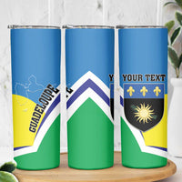 Personalised Guadeloupe Skinny Tumbler Gwadloup Simple Style