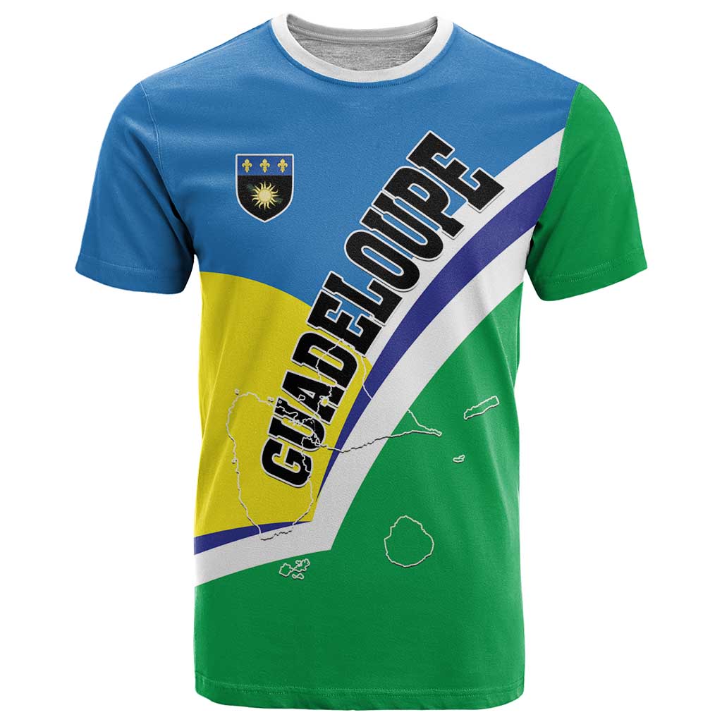 Personalised Guadeloupe T Shirt Gwadloup Simple Style