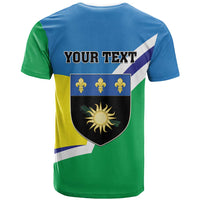 Personalised Guadeloupe T Shirt Gwadloup Simple Style
