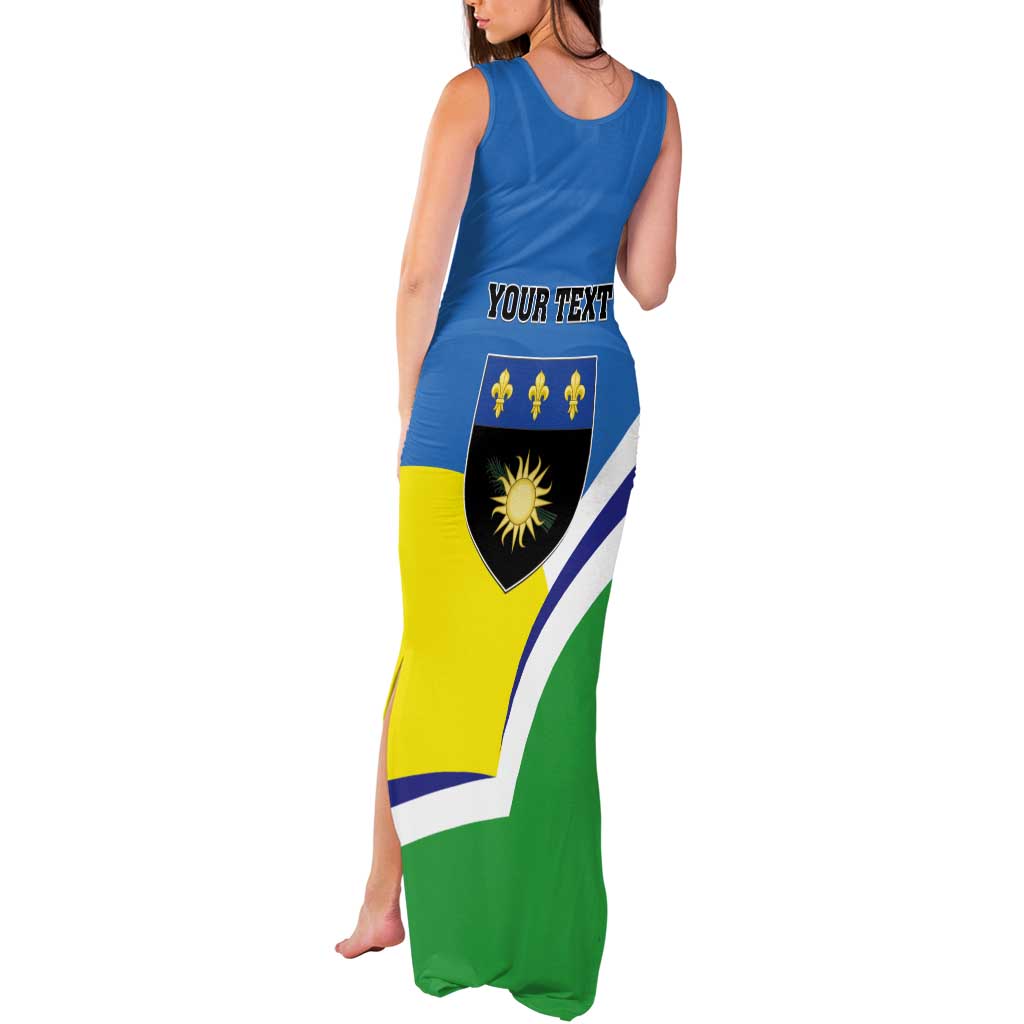 Personalised Guadeloupe Tank Maxi Dress Gwadloup Simple Style
