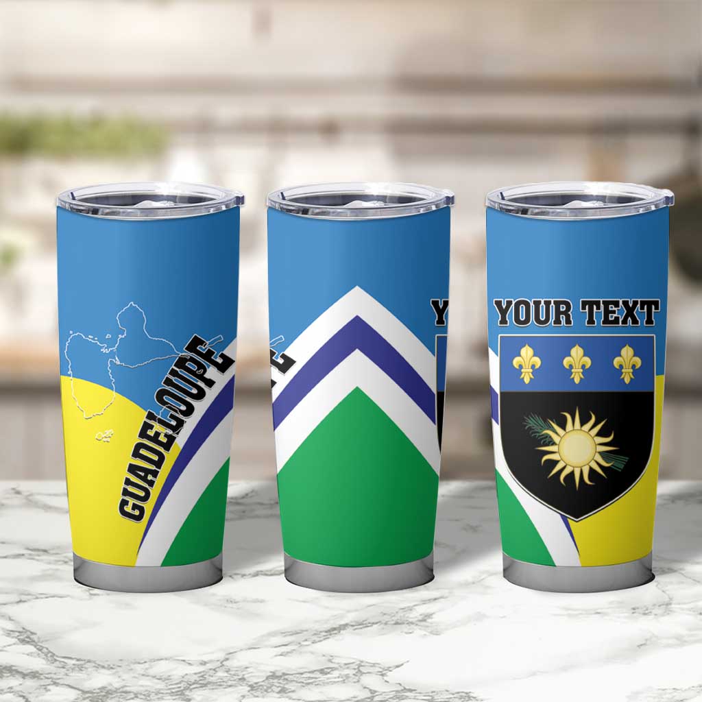 Personalised Guadeloupe Tumbler Cup Gwadloup Simple Style
