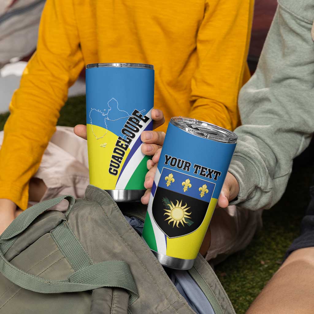 Personalised Guadeloupe Tumbler Cup Gwadloup Simple Style