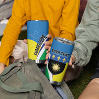 Personalised Guadeloupe Tumbler Cup Gwadloup Simple Style