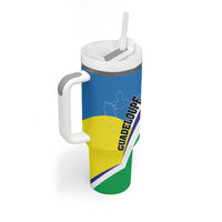 Personalised Guadeloupe Tumbler With Handle Gwadloup Simple Style