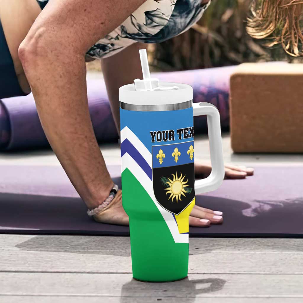 Personalised Guadeloupe Tumbler With Handle Gwadloup Simple Style