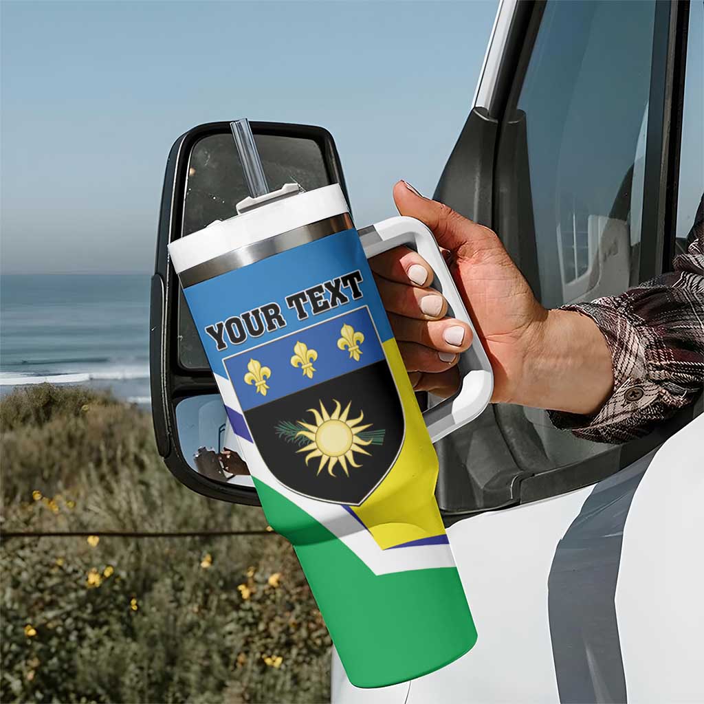 Personalised Guadeloupe Tumbler With Handle Gwadloup Simple Style