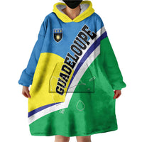 Personalised Guadeloupe Wearable Blanket Hoodie Gwadloup Simple Style