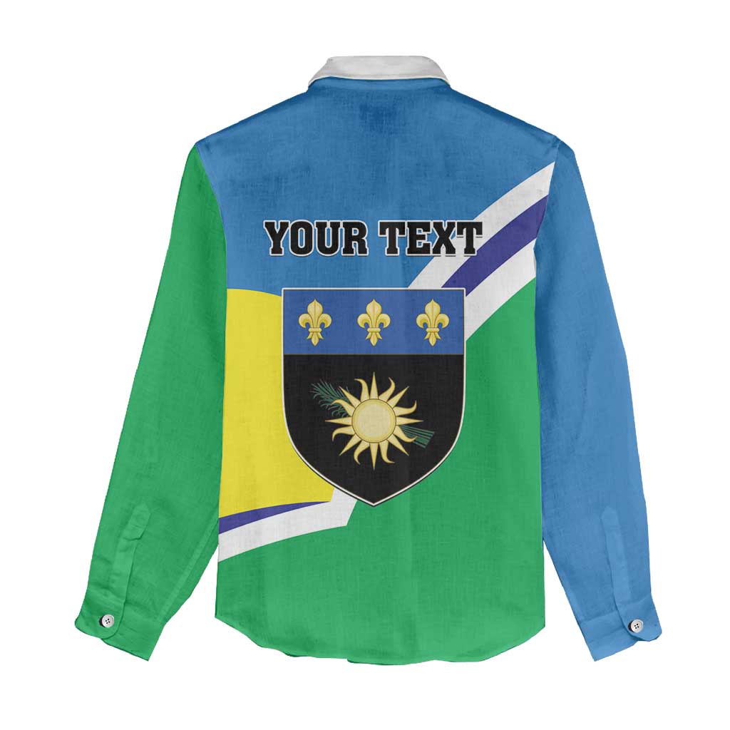 Personalised Guadeloupe Women Casual Shirt Gwadloup Simple Style