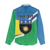 Personalised Guadeloupe Women Casual Shirt Gwadloup Simple Style