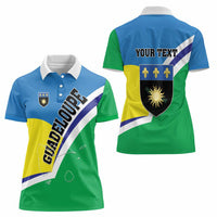 Personalised Guadeloupe Women Polo Shirt Gwadloup Simple Style